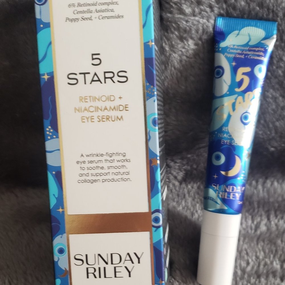 SUNDAY RILEY 5 STARS RETINOID + NIACINAMIDE EYE SERUM $100